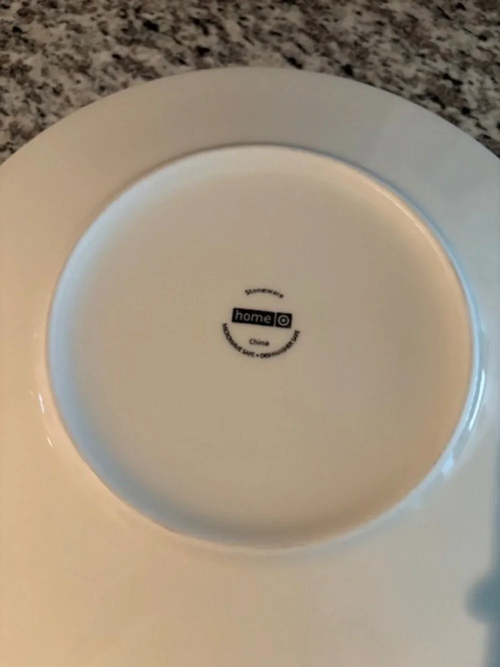 NEW Cream and blue-gray stoneware dinner plates from Target Home - SALE!